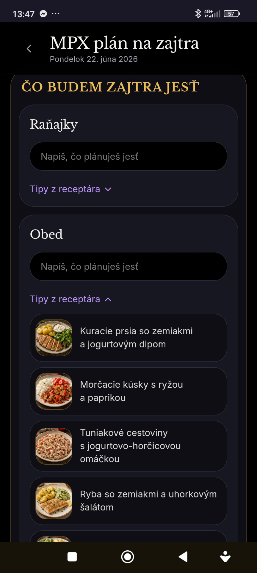 Plán na zajtra